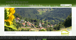 Desktop Screenshot of gvvschoenau.de